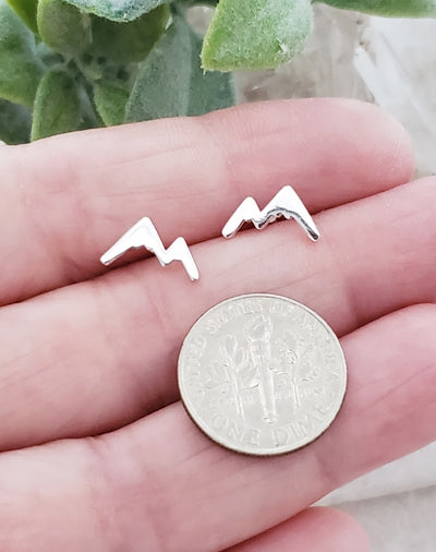 Mountain Silhouette Studs